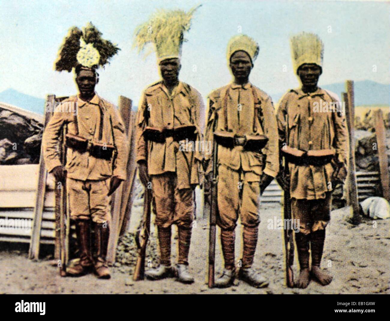 World war one soldiers colorized hi-res stock photography World war one soldiers colorized hi-res stock photography