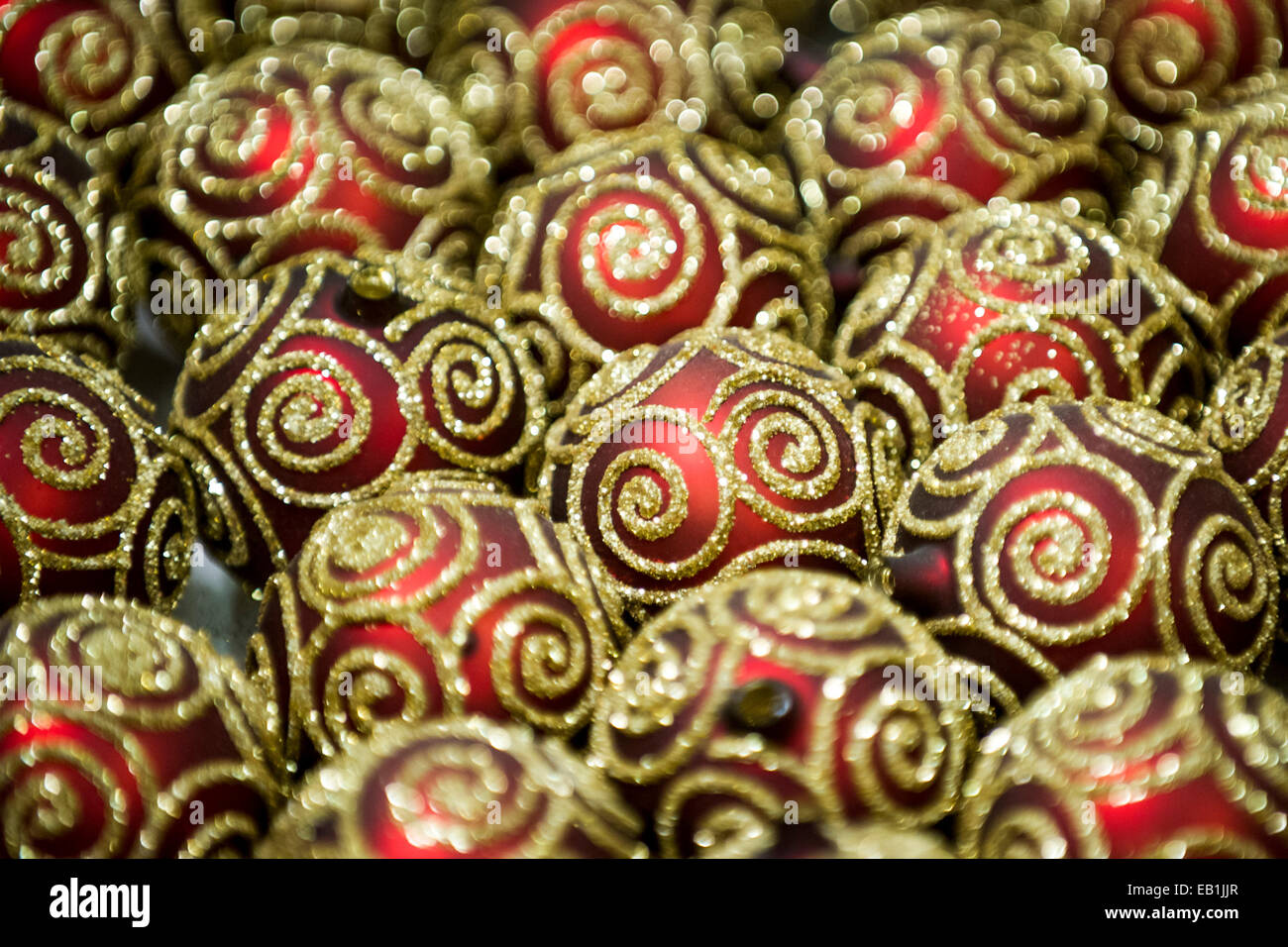 Glass ornaments in Vanocni ozdoby (Christmas ornaments) factory, Dvur  Kralove nad Labem, Czech republic, November 20, 2014. Vanocni ozdoby is the  biggest manufacturer of hand-blown and painted glass Christmas tree  ornaments in