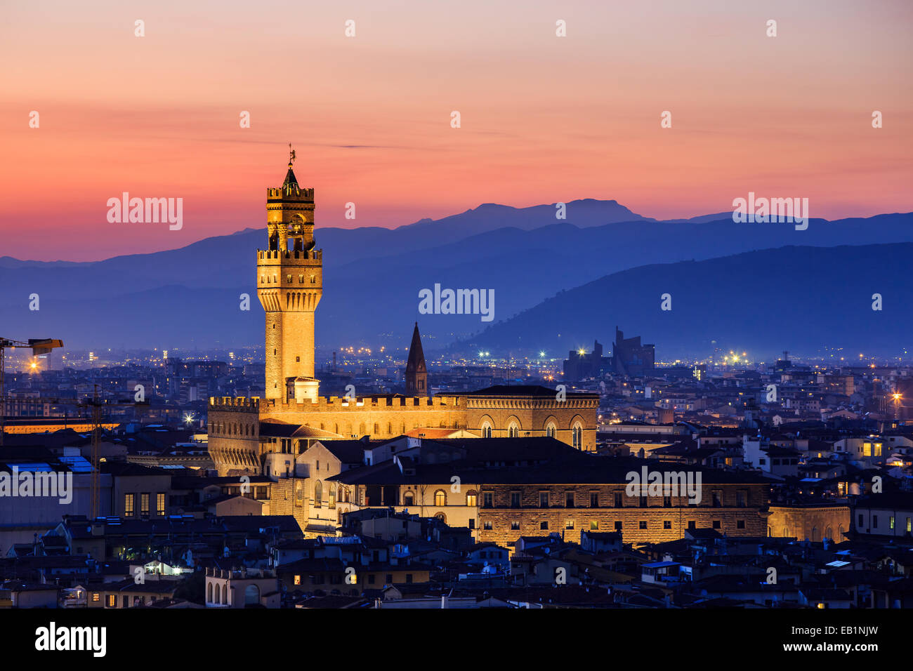 Florence michelangelo square hi-res stock photography and images - Alamy