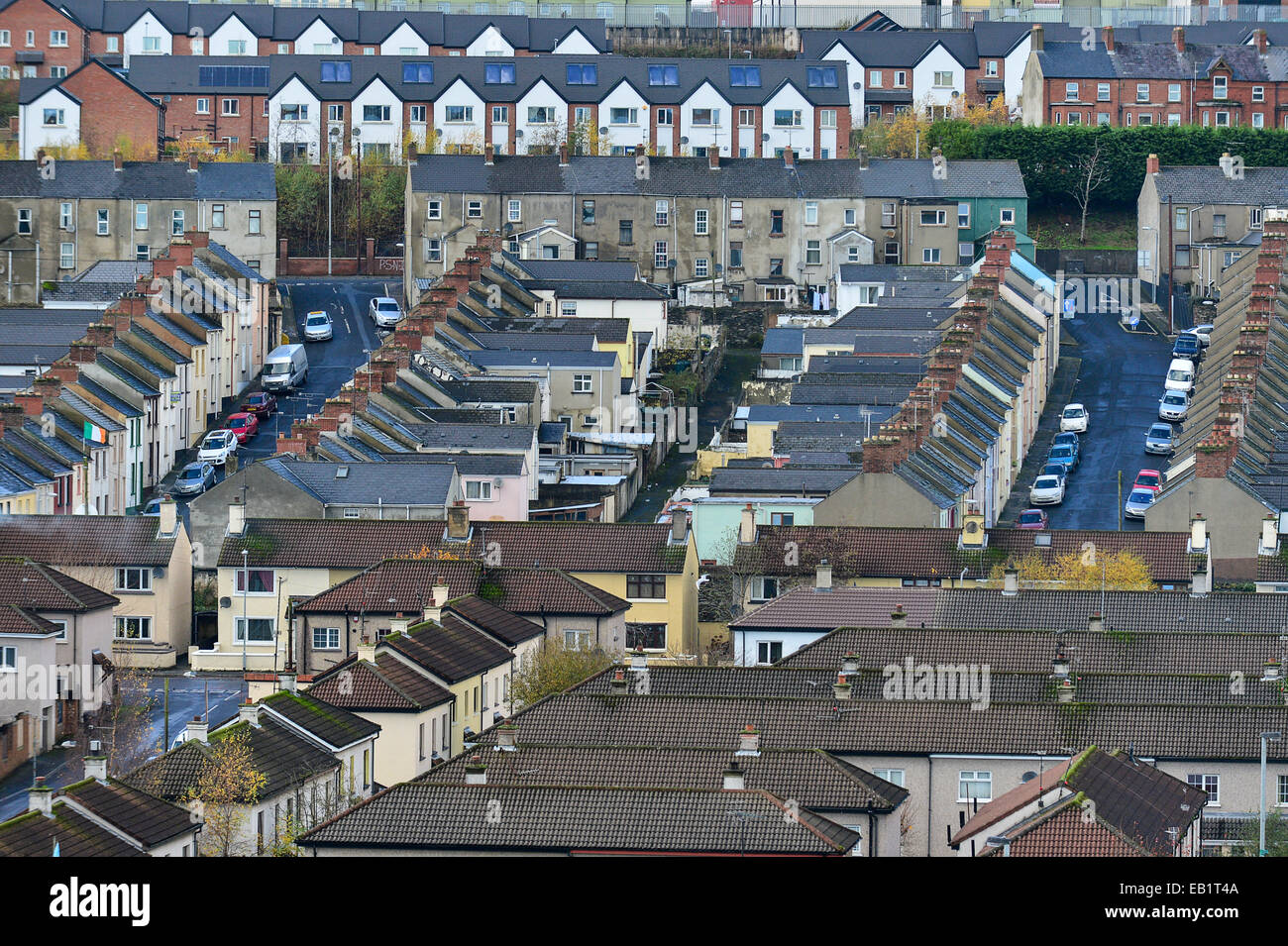Social housing, Bogside, Derry, Londonderry, Northern Ireland. Photo