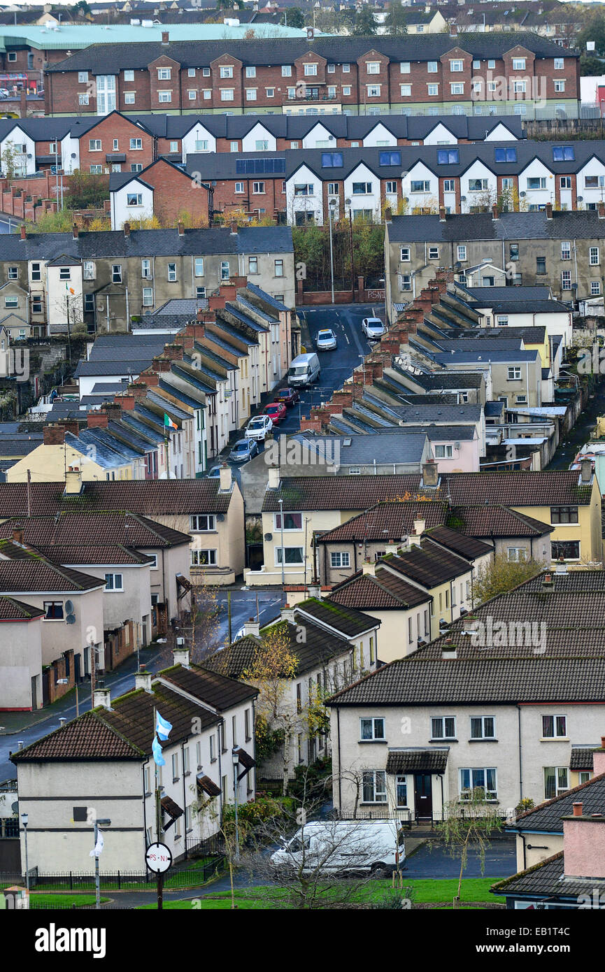 Social housing, Bogside, Derry, Londonderry, Northern Ireland. Photo