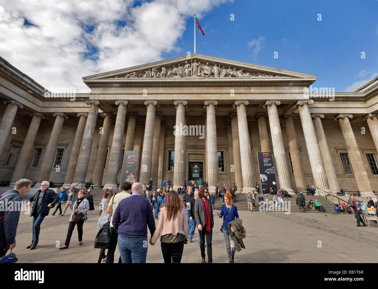 The British Museum, London, England, UK Stock Photo