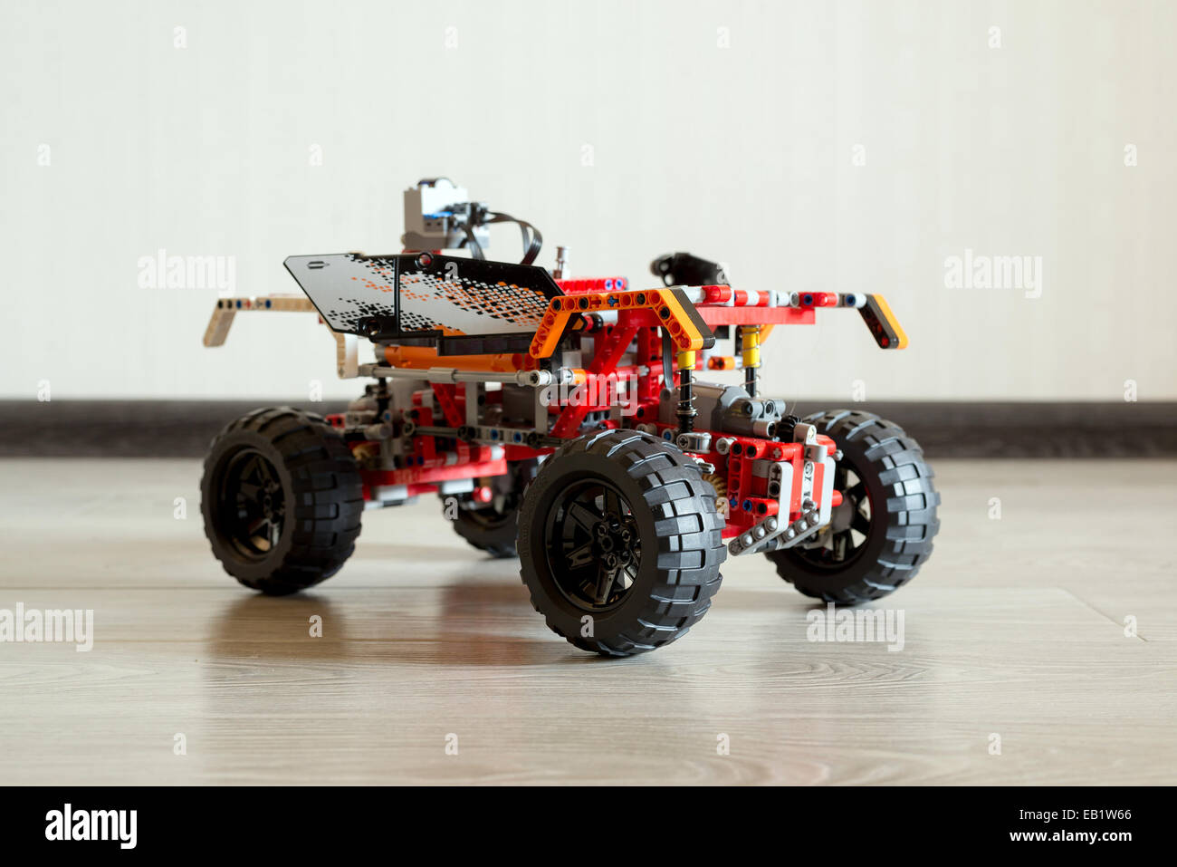 Children's toy car from parts design Stock Photo Alamy