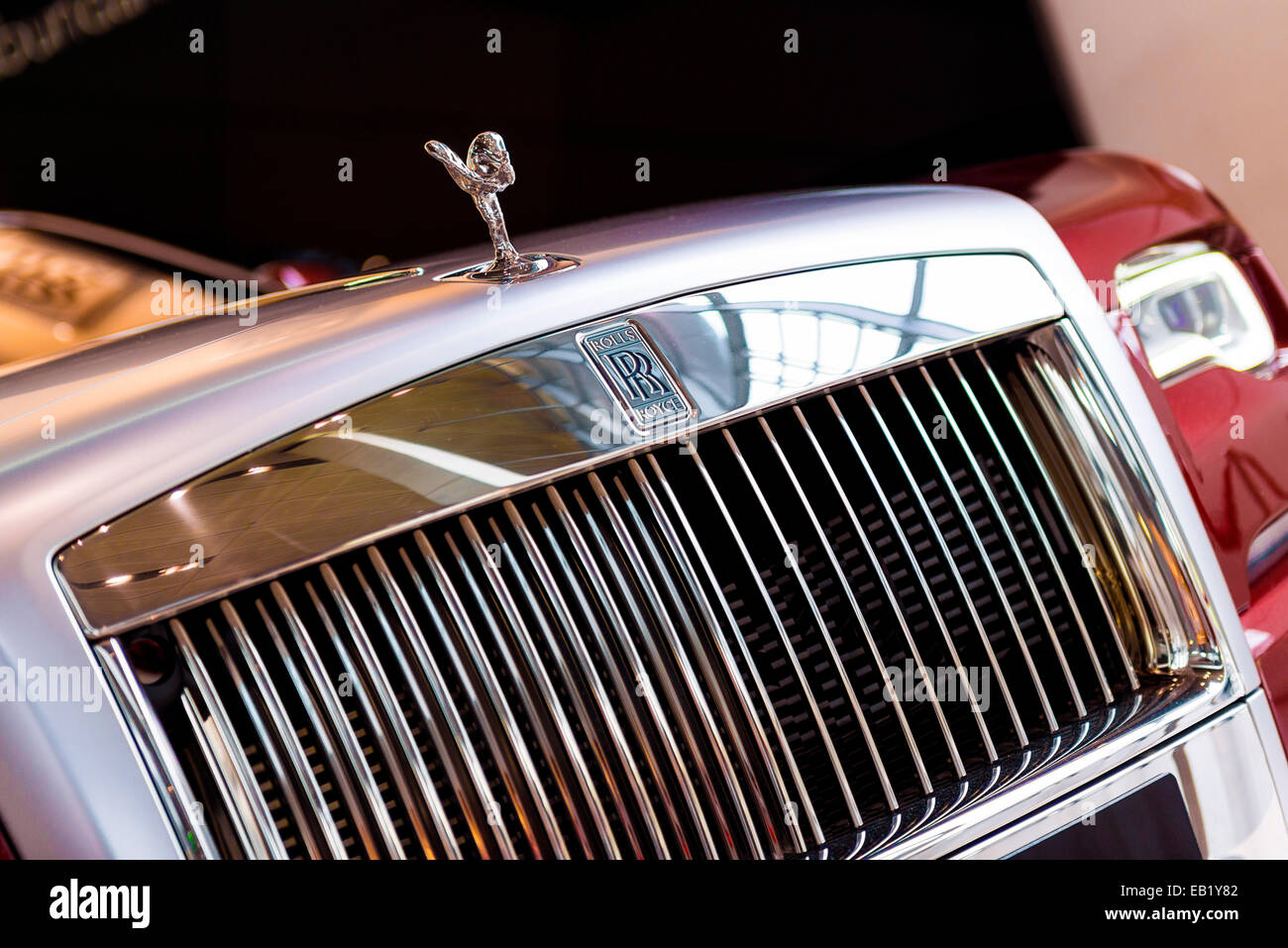 Rolls Royce Ghost Front Stock Photo