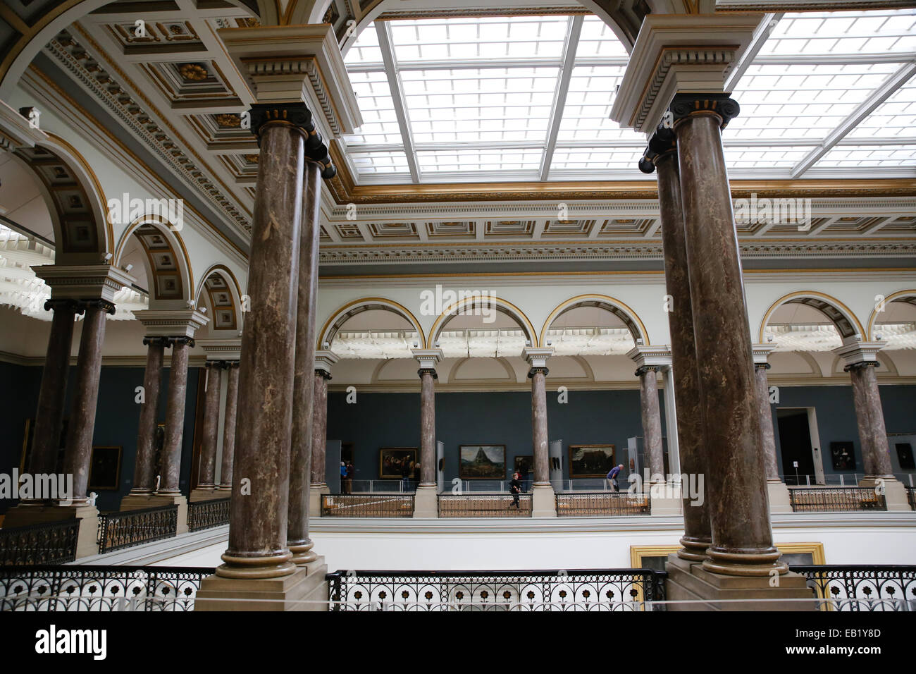 Belgian architect Alphonse Balat design fine art museum Brussels Stock Photo