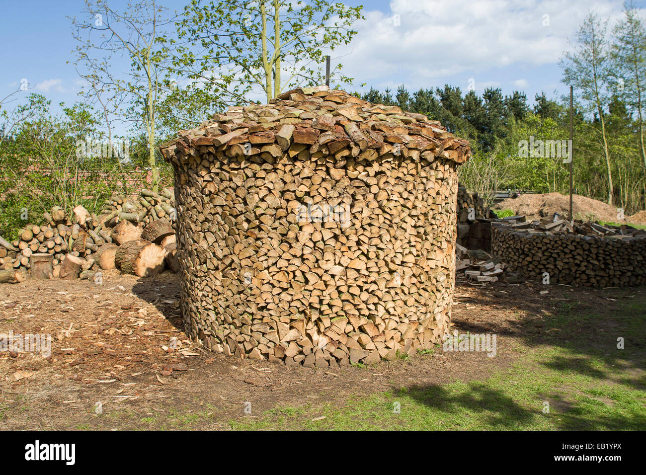 Holz hausen hi-res stock photography and images - Alamy