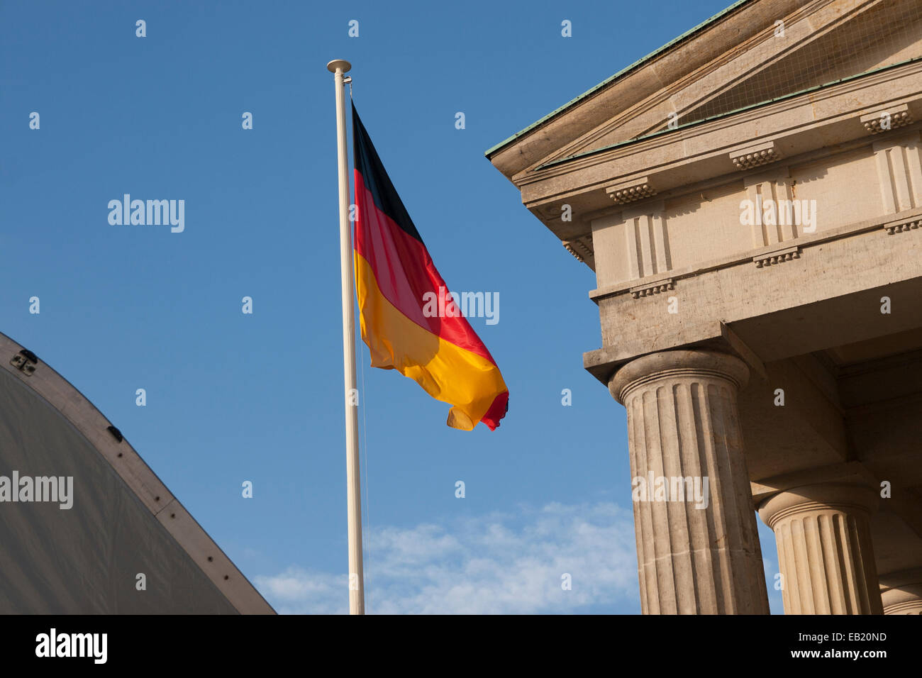 German flag brandenburg hi-res stock photography and images - Alamy