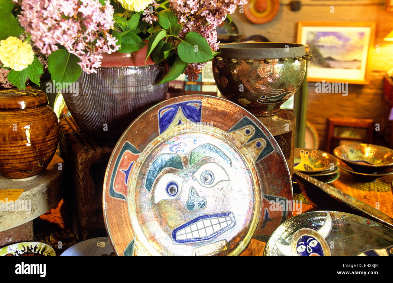 Crow Valley Pottery, Orcas Island, San Juan Islands, Washington, USA