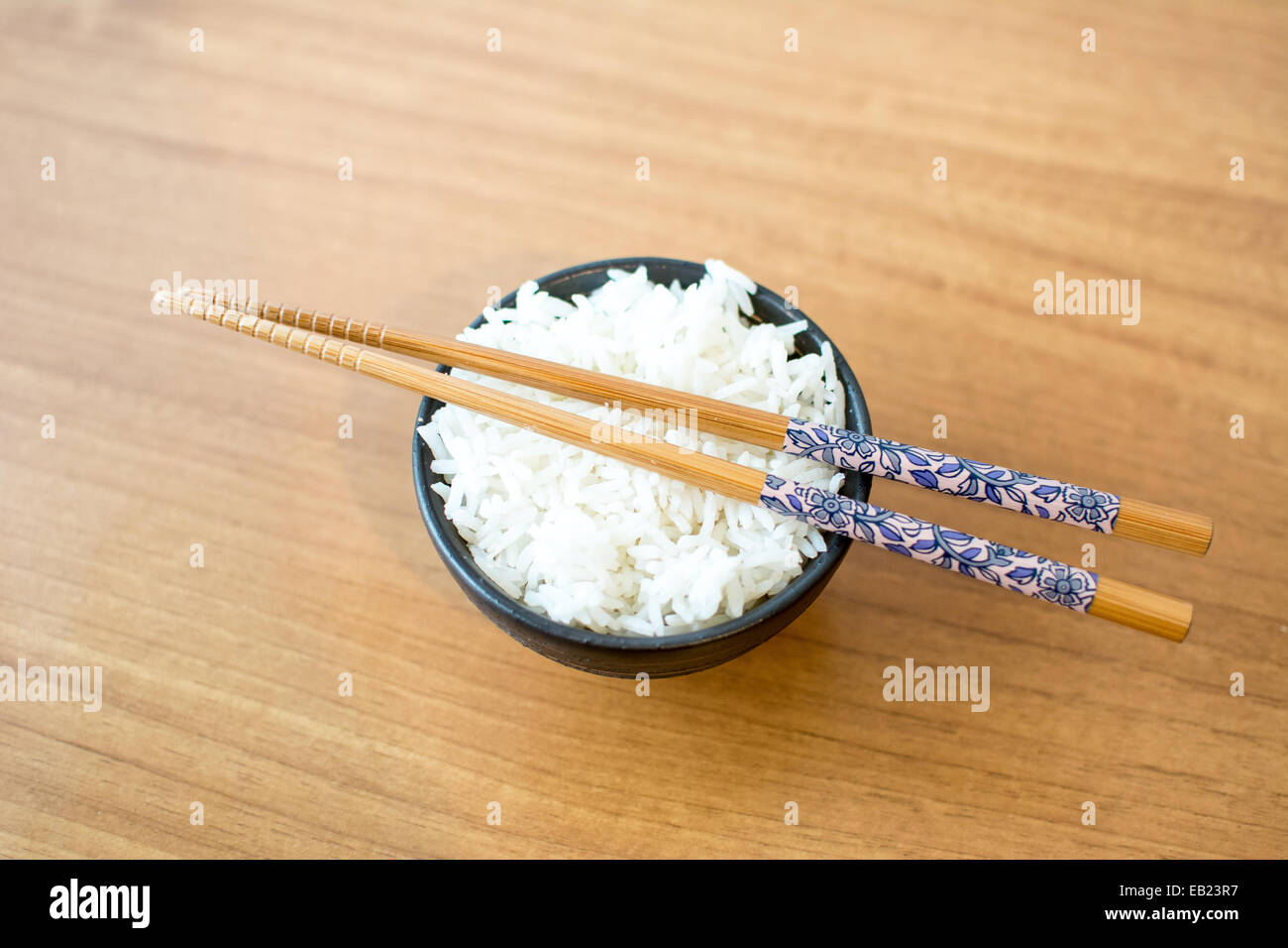 Chopsticks and Rice Stock Photo Alamy