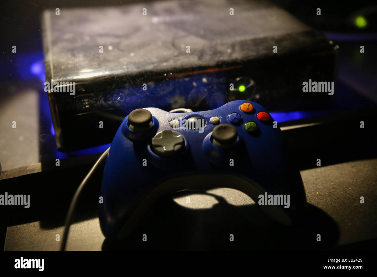 xbox 360 video game console controller Stock Photo