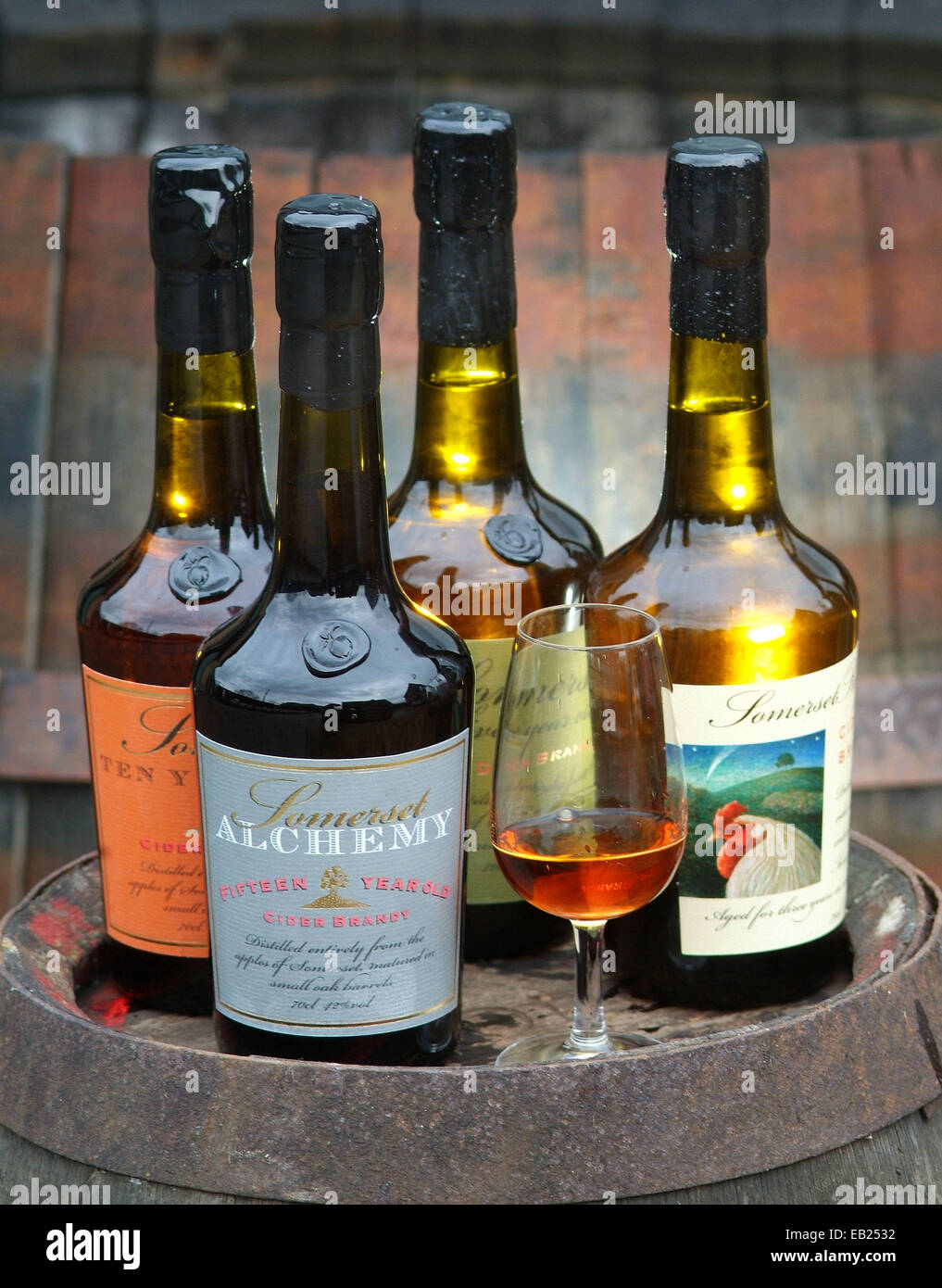 Somerset Cider Brandy Company Stock Photo