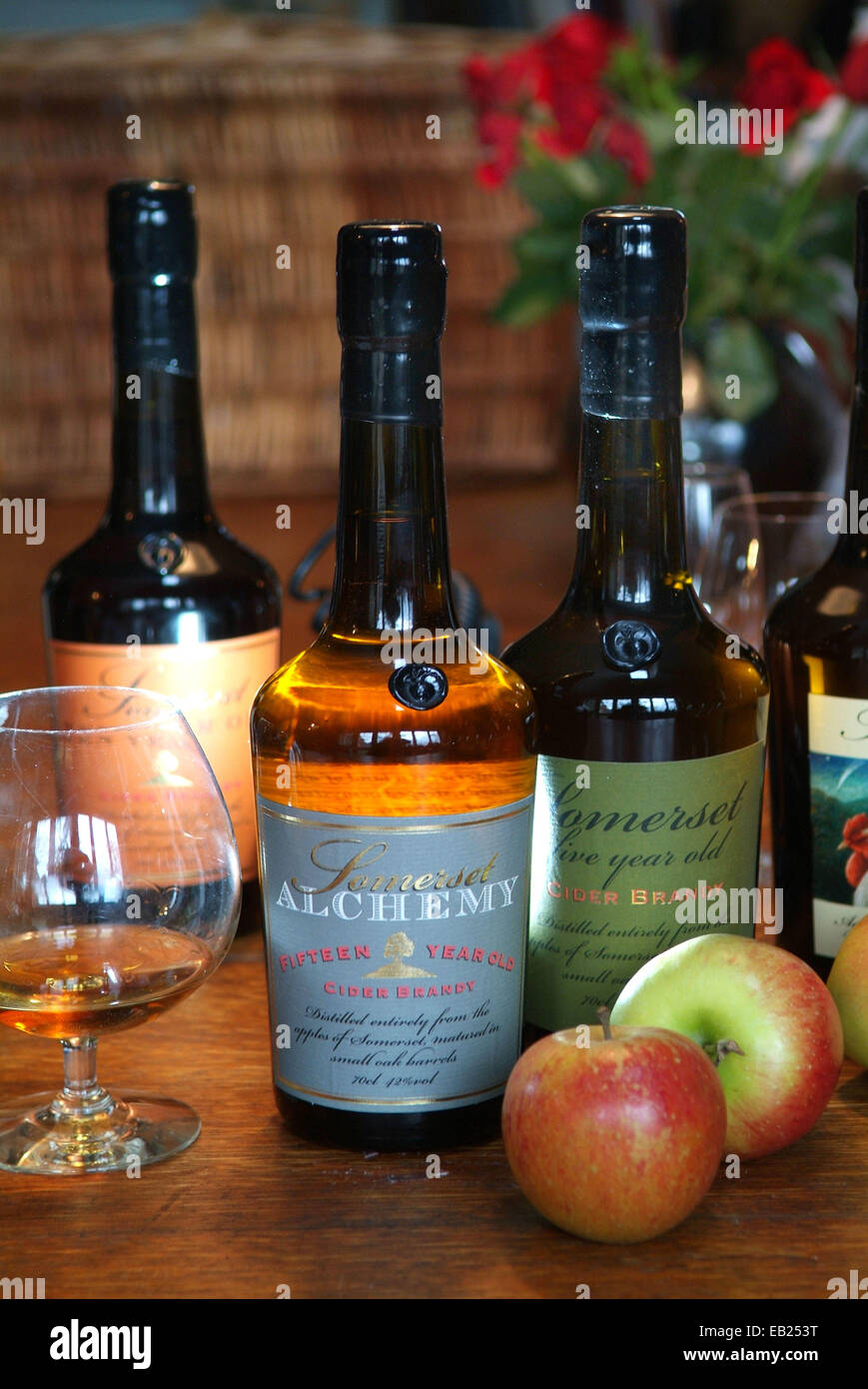 Somerset Cider Brandy Company Stock Photo Alamy