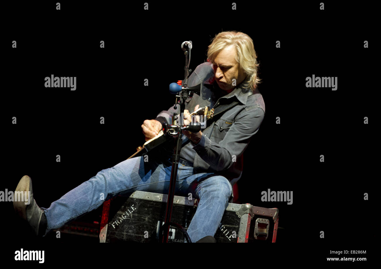 The Eagles performing live on stage, first of two sold out concerts