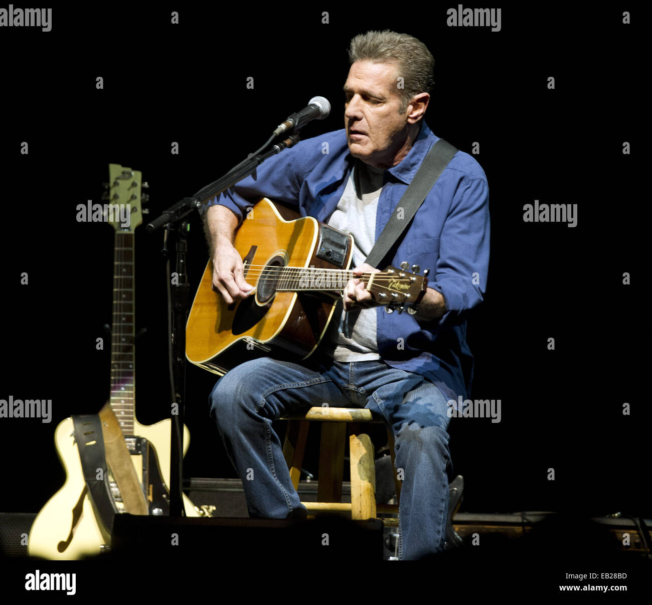 The Eagles performing live on stage, first of two sold out concerts