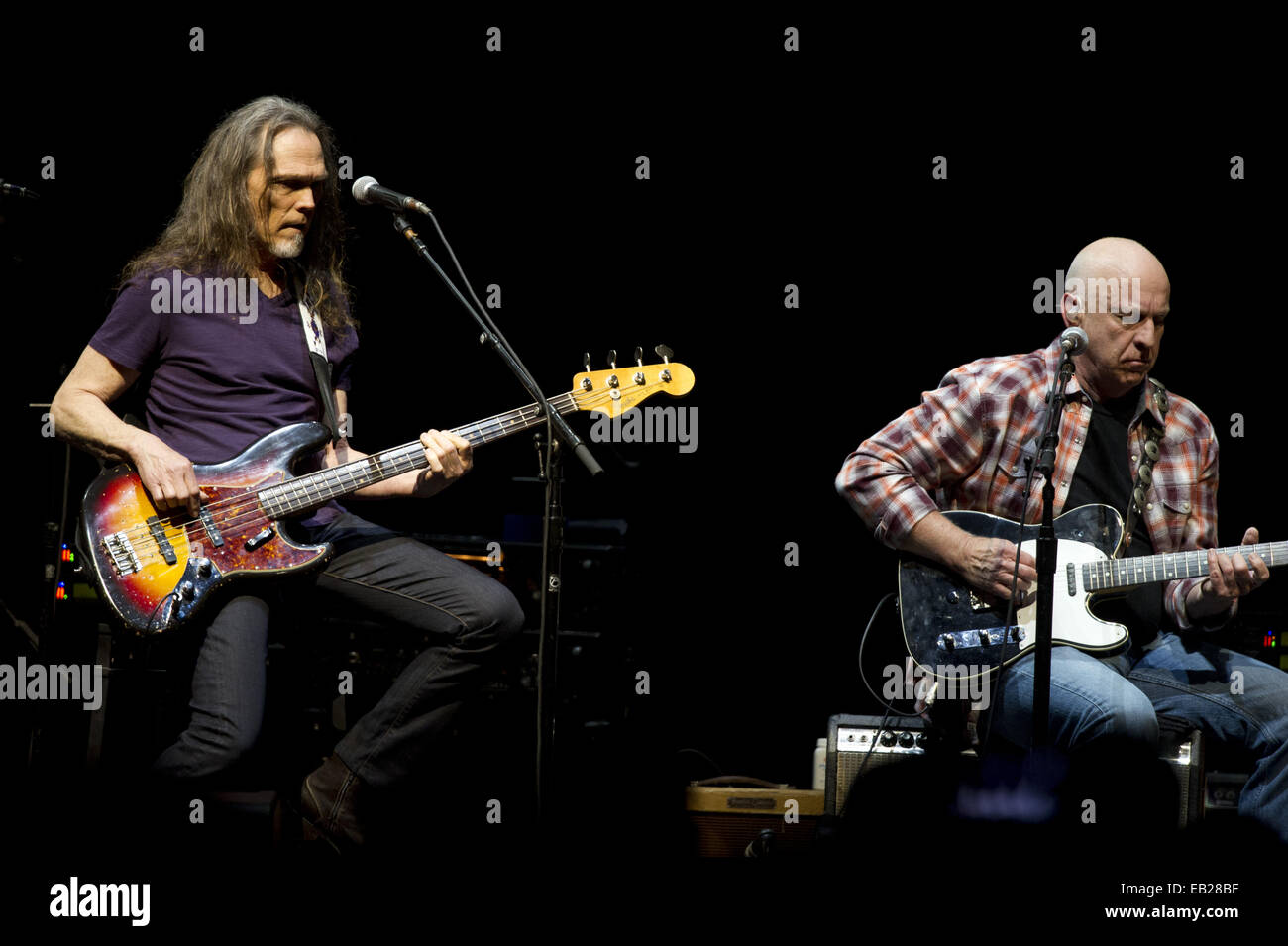 The Eagles performing live on stage, first of two sold out concerts