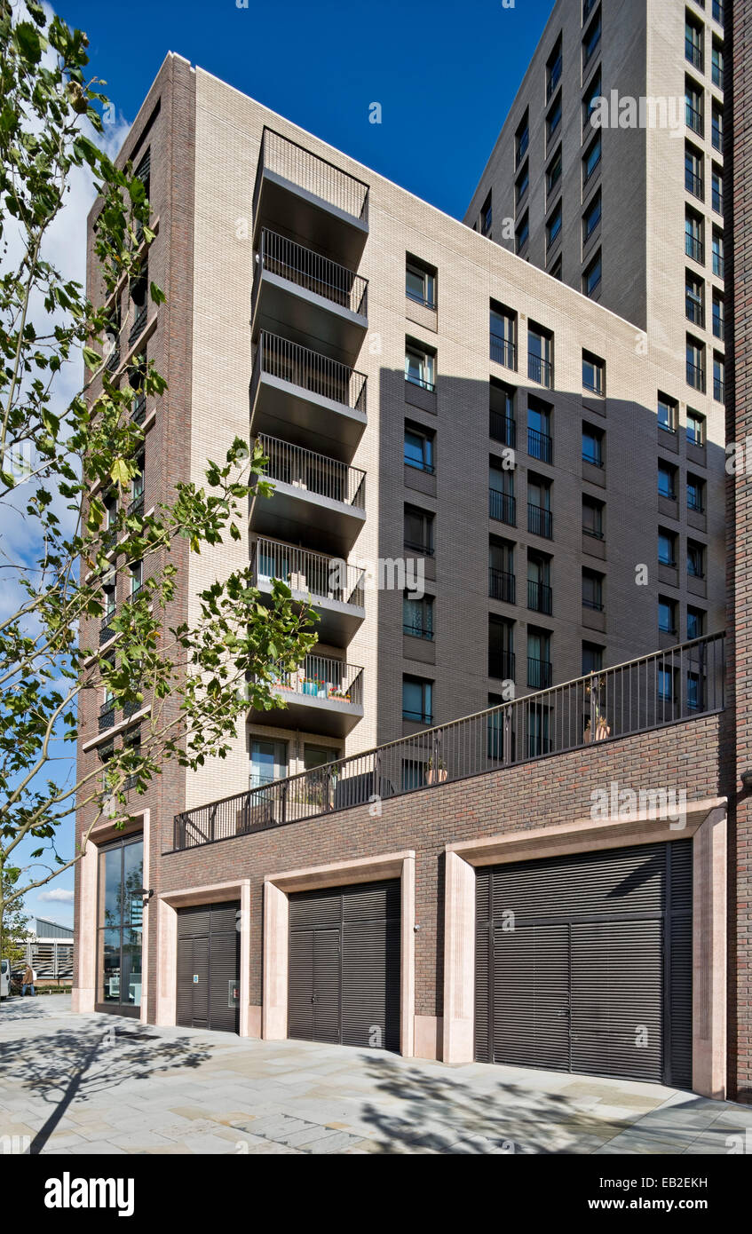 Saxon Court and Roseberry Mansions, London, United Kingdom. Architect