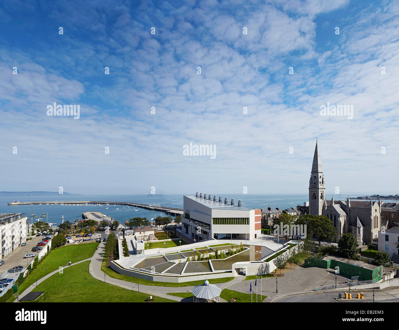 Dun Laoghaire Library DLR Lexicon, Dun Laoghaire, Ireland. Architect