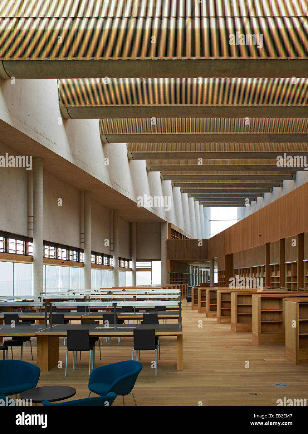 DLR Lexicon, new building in Dun Laoghaire, Ireland, 2015 Stock Photo ...