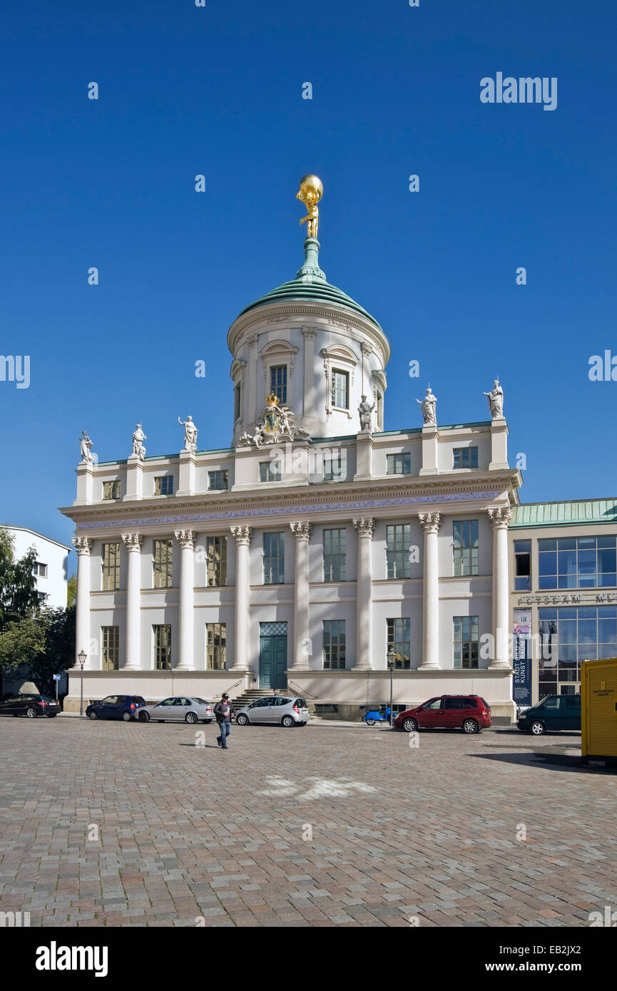 Potsdam Museum, Forum for Art and History, Am Alten Markt, Potsdam, Brandenburg, Germany Stock