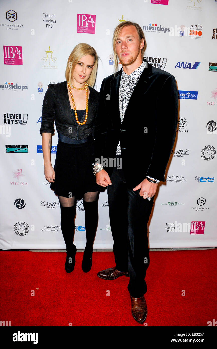 Rumer Glenn Willis and Gast Uzumasa Limelight Film Premiere 24/11/2014