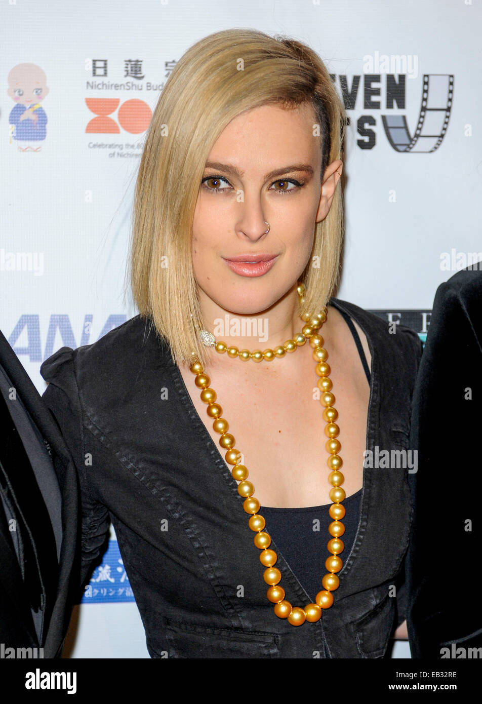 Rumer Glenn Willis Uzumasa Limelight Film Premiere 24/11/2014 Beverly