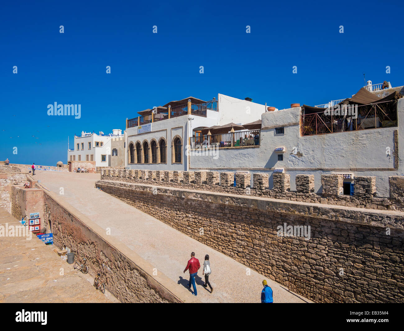 Sqala de la Kasbah, sea wall of the historic centre, Unesco World