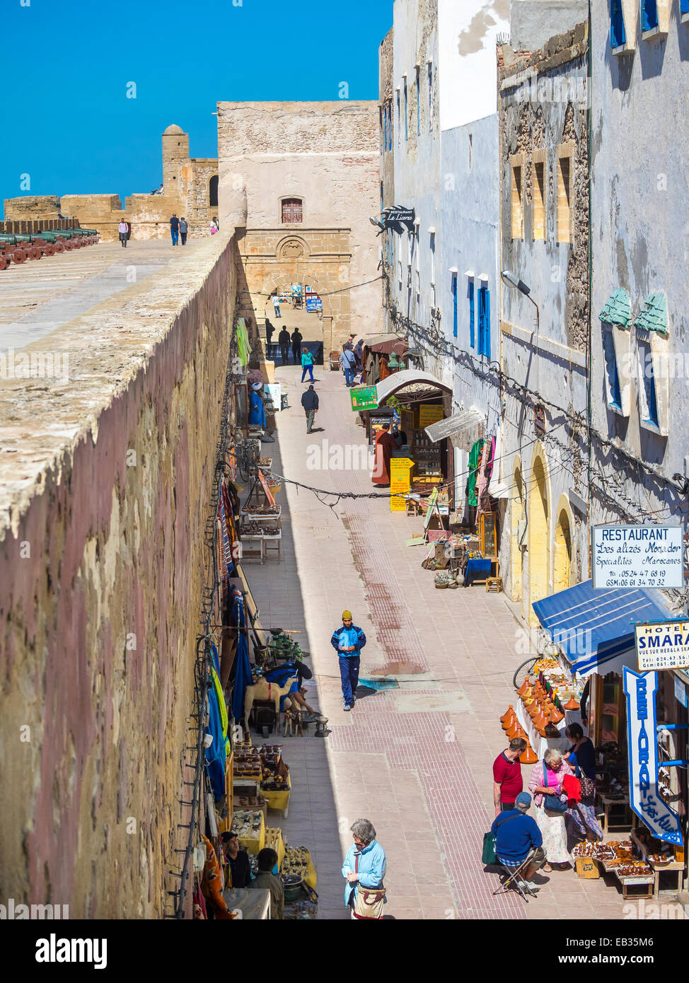 Sqala de la Kasbah, sea wall of the historic centre, Unesco World
