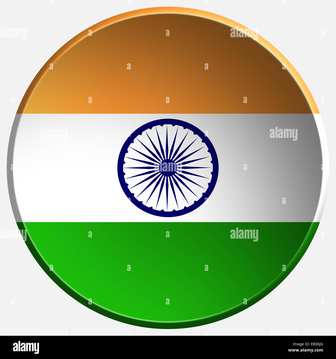 India Using Button india 3d round button Stock Photo - Alamy