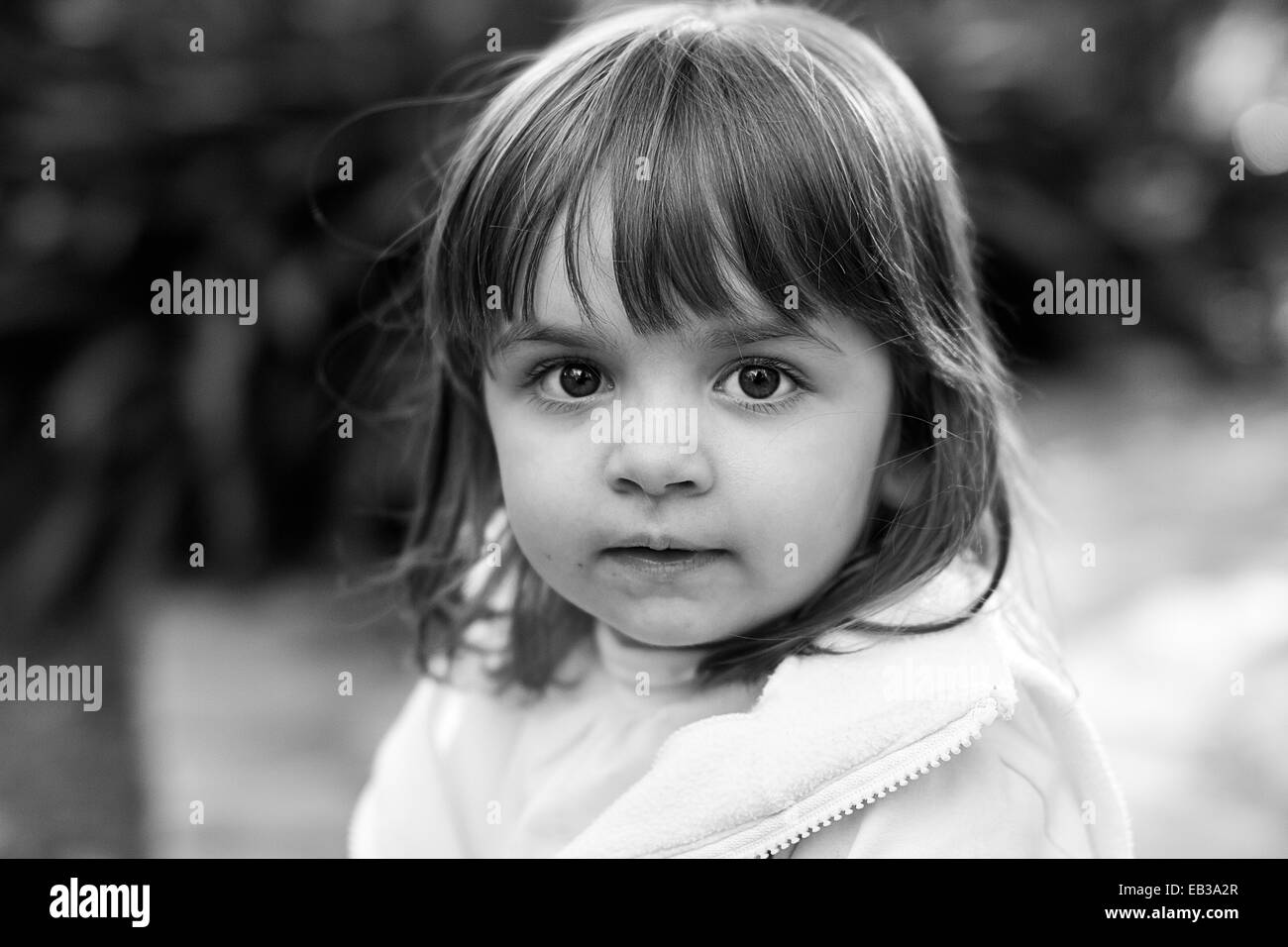 Portrait of a young girl Stock Photo