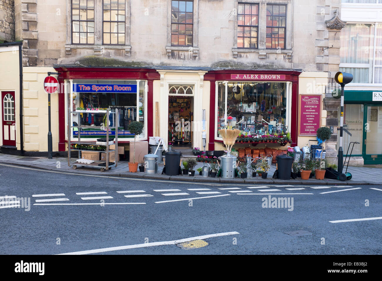J Alex Brown Hardware Shop in Bradford on Avon Stock Photo Alamy