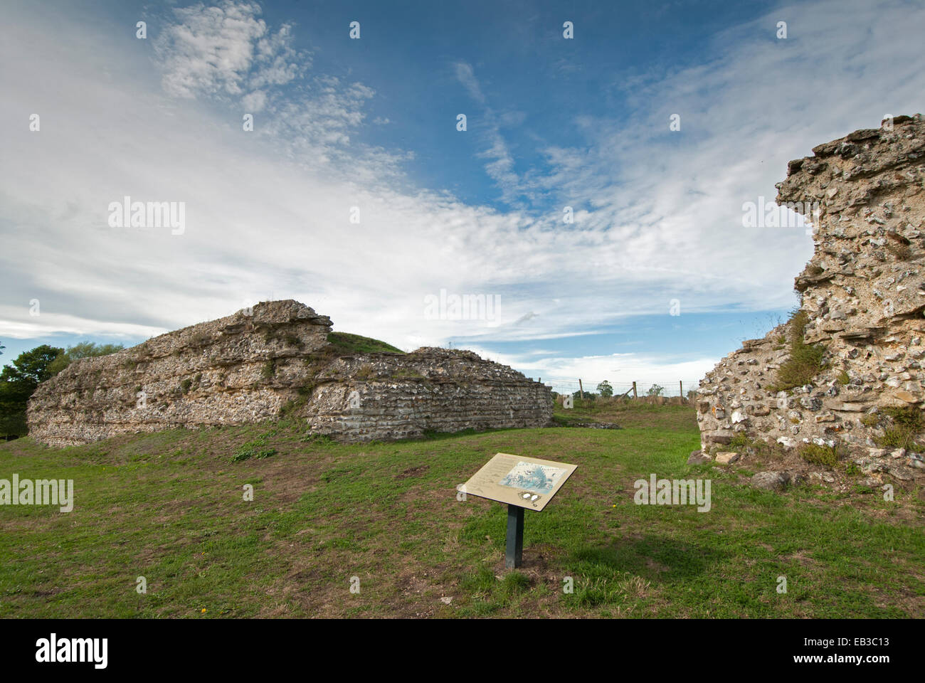 South Gate Calleva Atrebatum Silchester Roman Town Stock Photo Alamy
