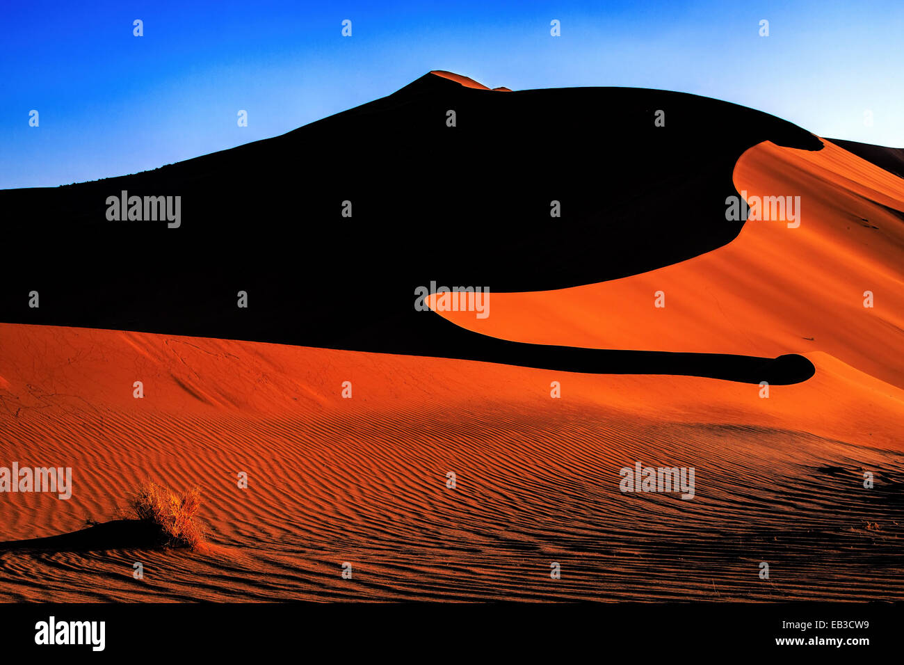 Namibia, Sand dunes of Sossuslvlei Stock Photo