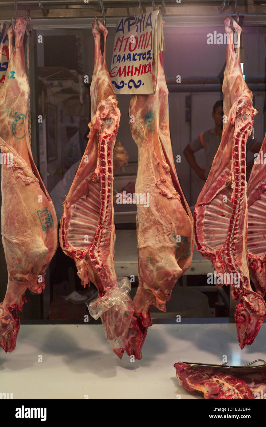 Butcher Shop Athens High Resolution Stock Photography And Images Alamy