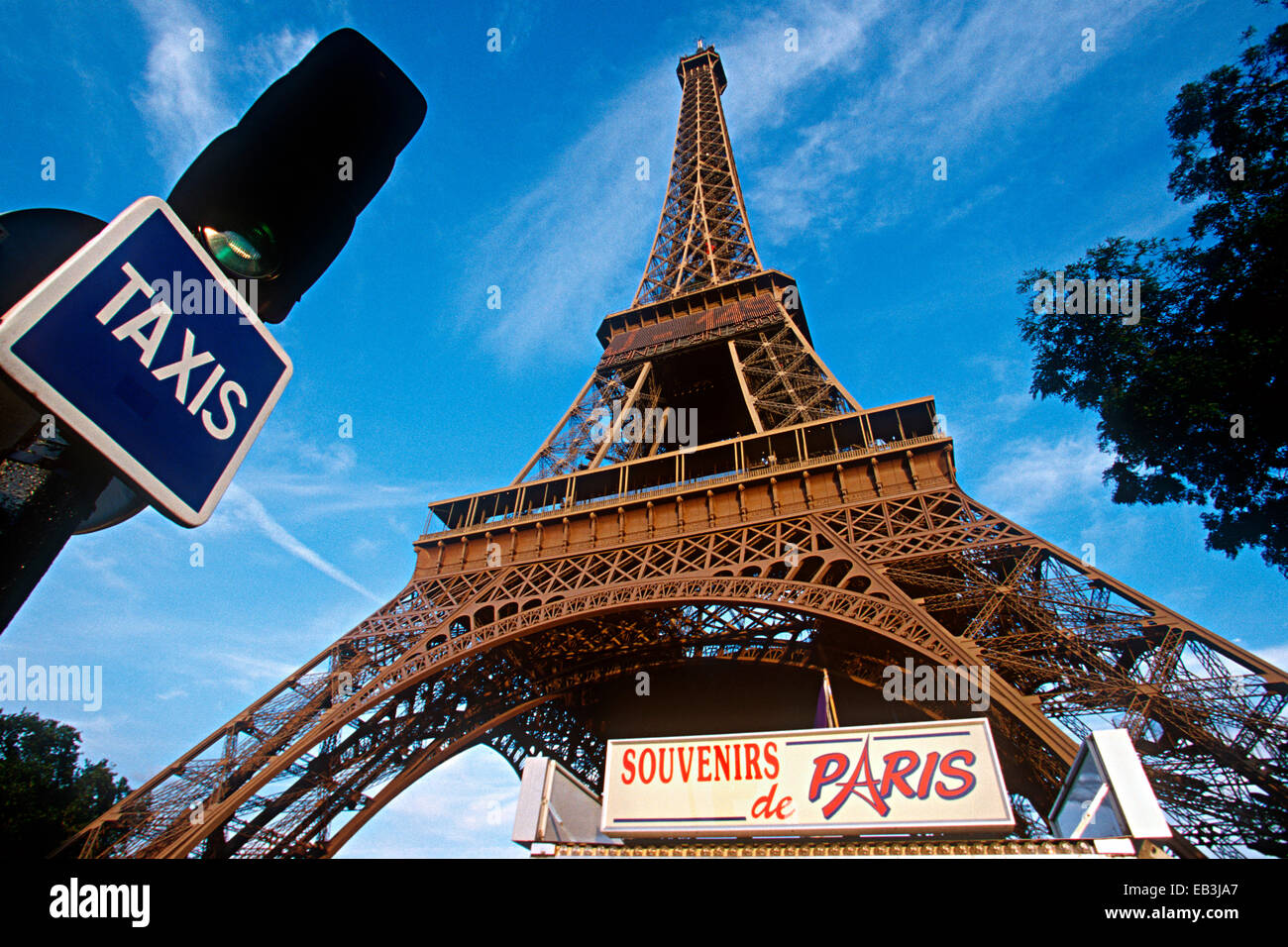 Eiffel Tower, Paris, France Stock Photo