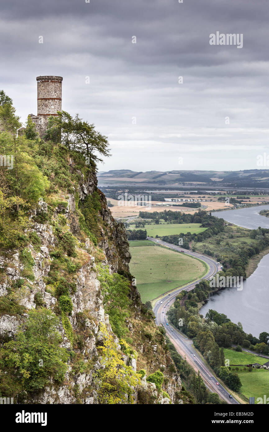 Kinnoull Tower at Perth in Scotland Stock Photo Alamy