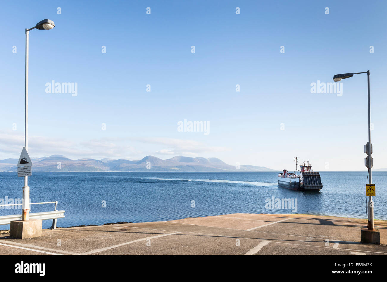 Claonaig Lochranza Ferry High Resolution Stock Photography and Images ...
