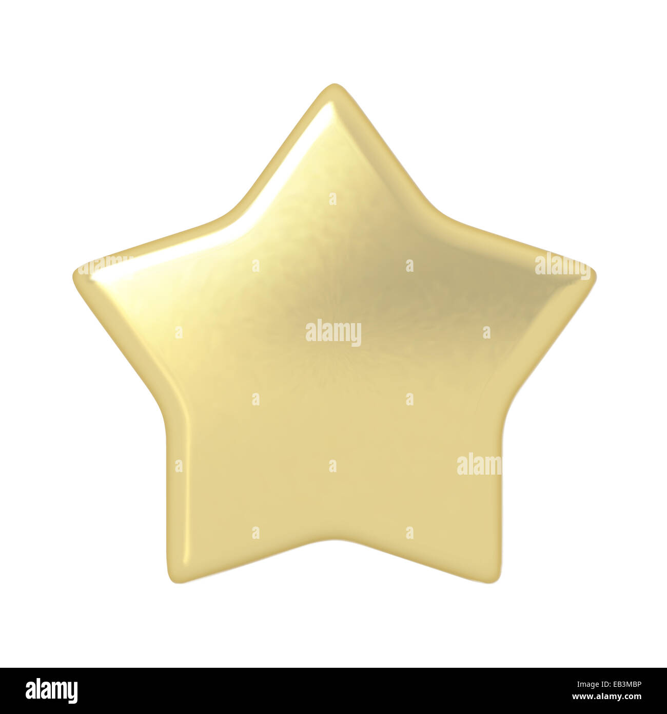 Gold star Stock Photo