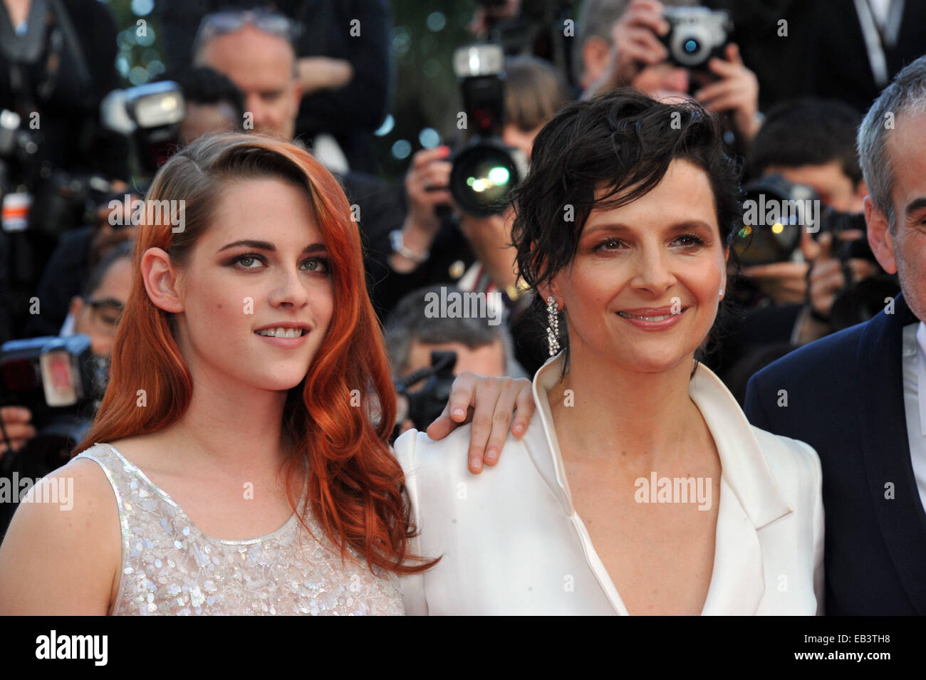 The 67th Annual Cannes Film Festival - 'Clouds Of Sils Maria' - Premiere  Featuring: Kristen Stewart,Juliette Binoche Where: Cannes When: 23 May 2014 Stock Photo