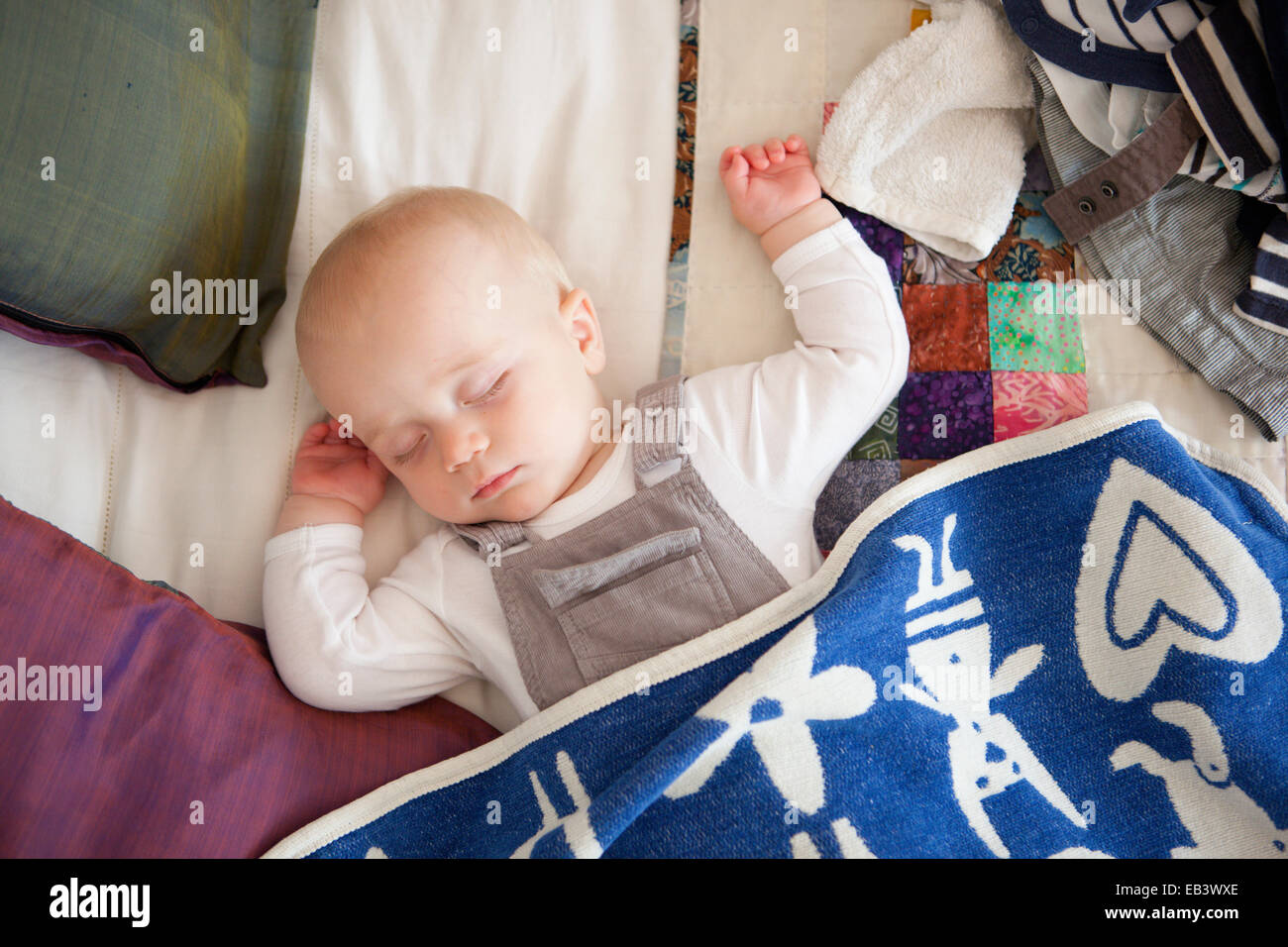 Sleeping Funny Baby High Resolution Stock Photography and Images - Alamy