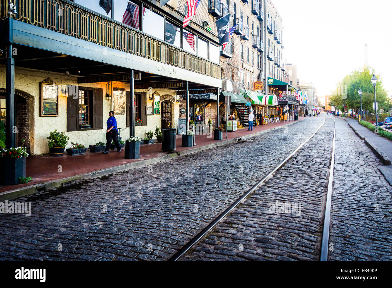 River Street In Savannah Georgia High Resolution Stock Photography And Images Alamy