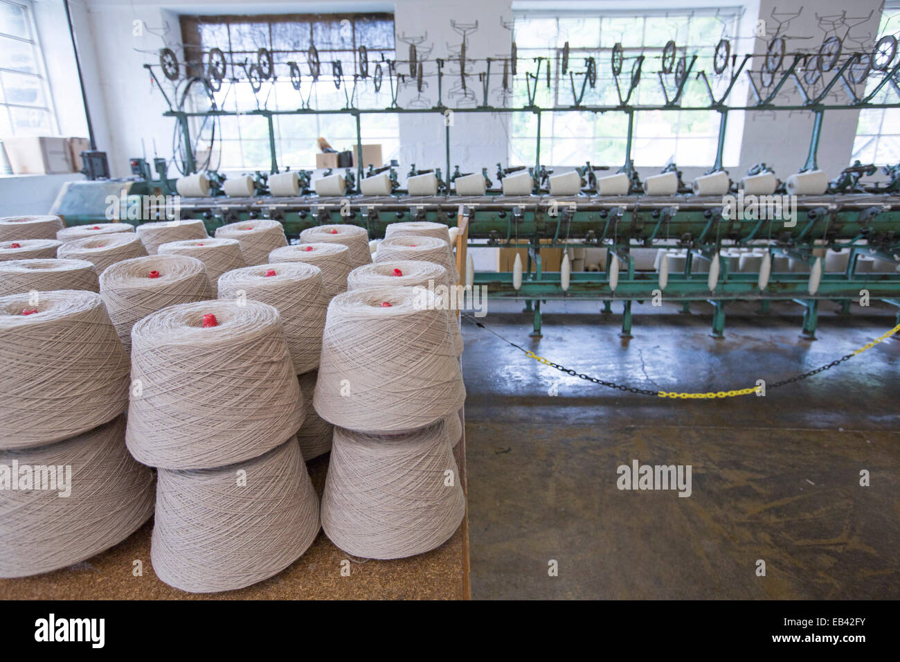 Wool spinning machine hires stock photography and images Alamy