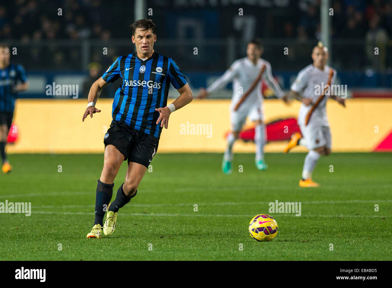 Atleti Azzurri D'Italia Stadium; Bergamo, Italy. 22nd Nov, 2014 ...