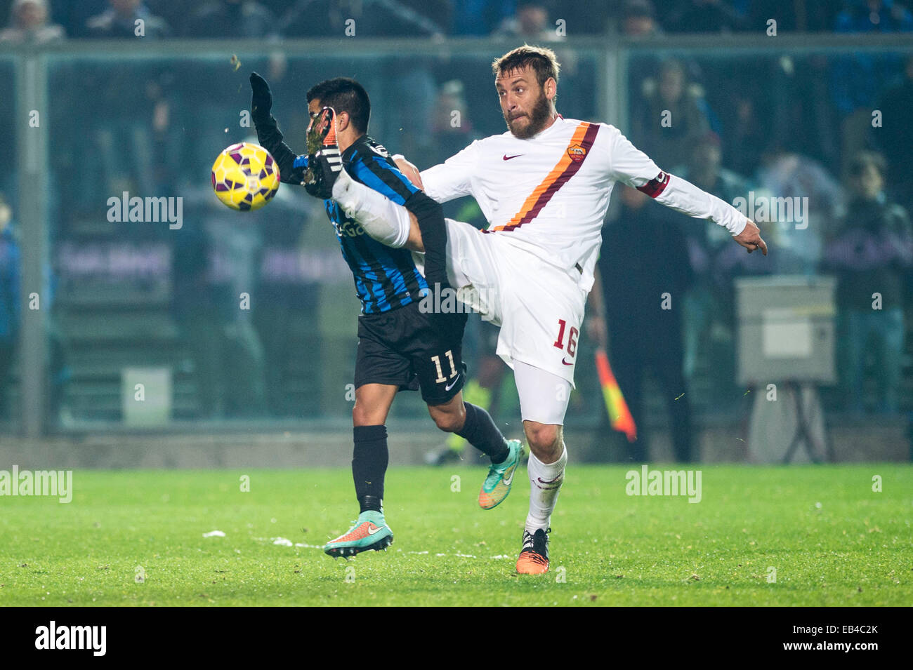 Atleti Azzurri d'Italia Stadium; Bergamo, Italy. 22nd Nov, 2014