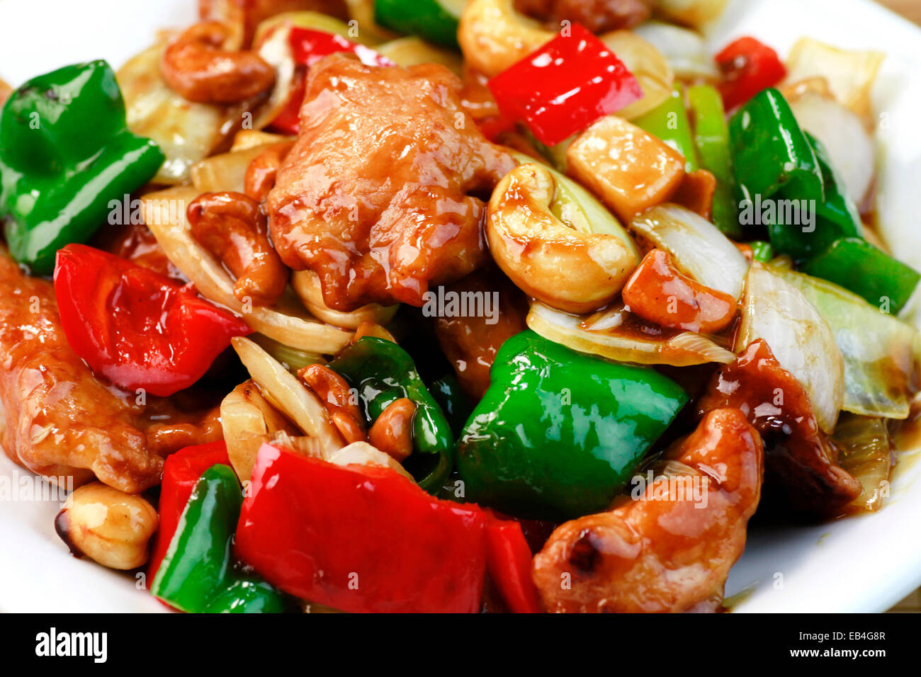 Kung Pao Chicken Stock Photo Alamy