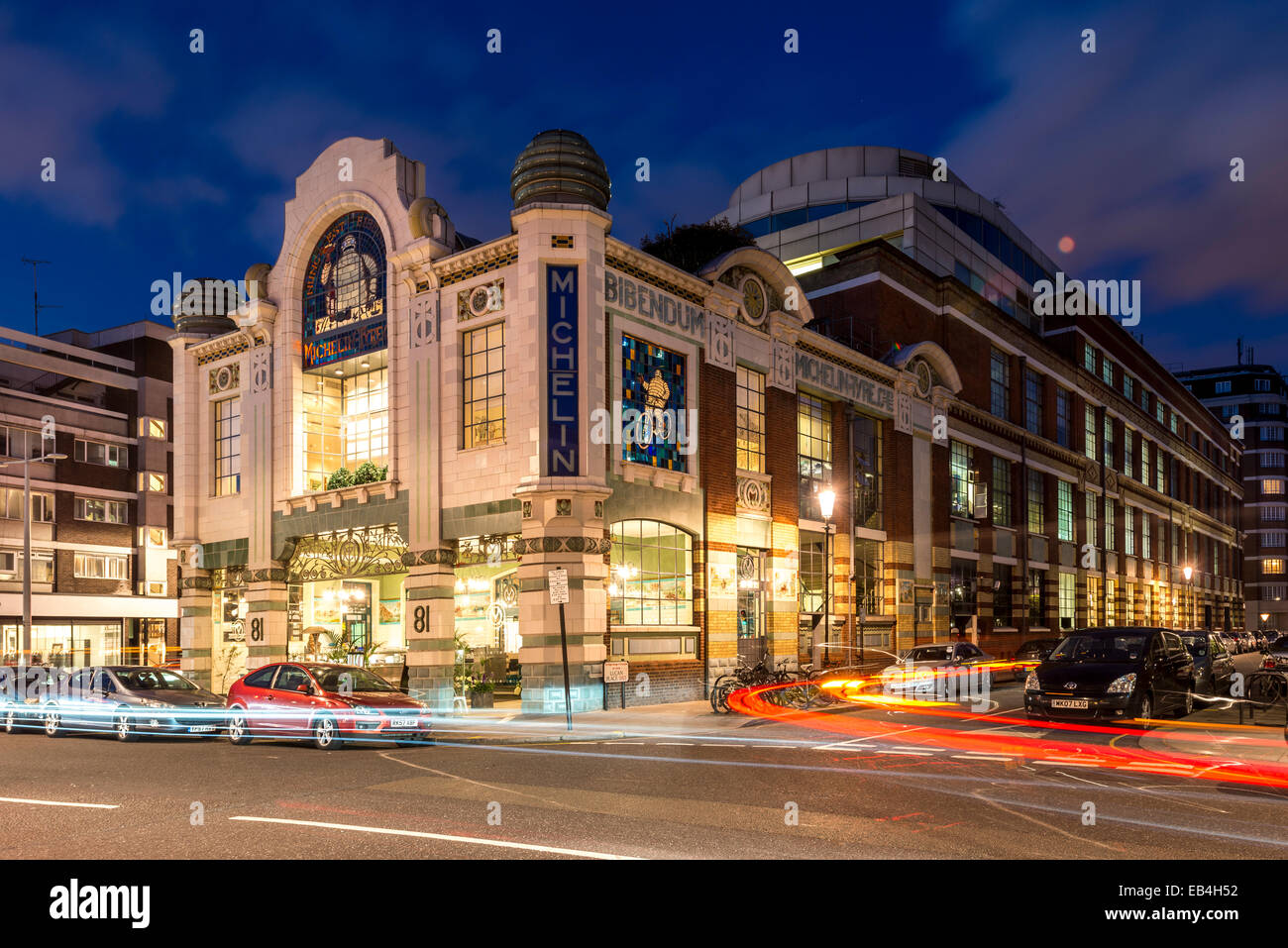 Showna t night, Michelin House at 81 Fulham Road, Chelsea is an ArtNouveau ArtDeco mix