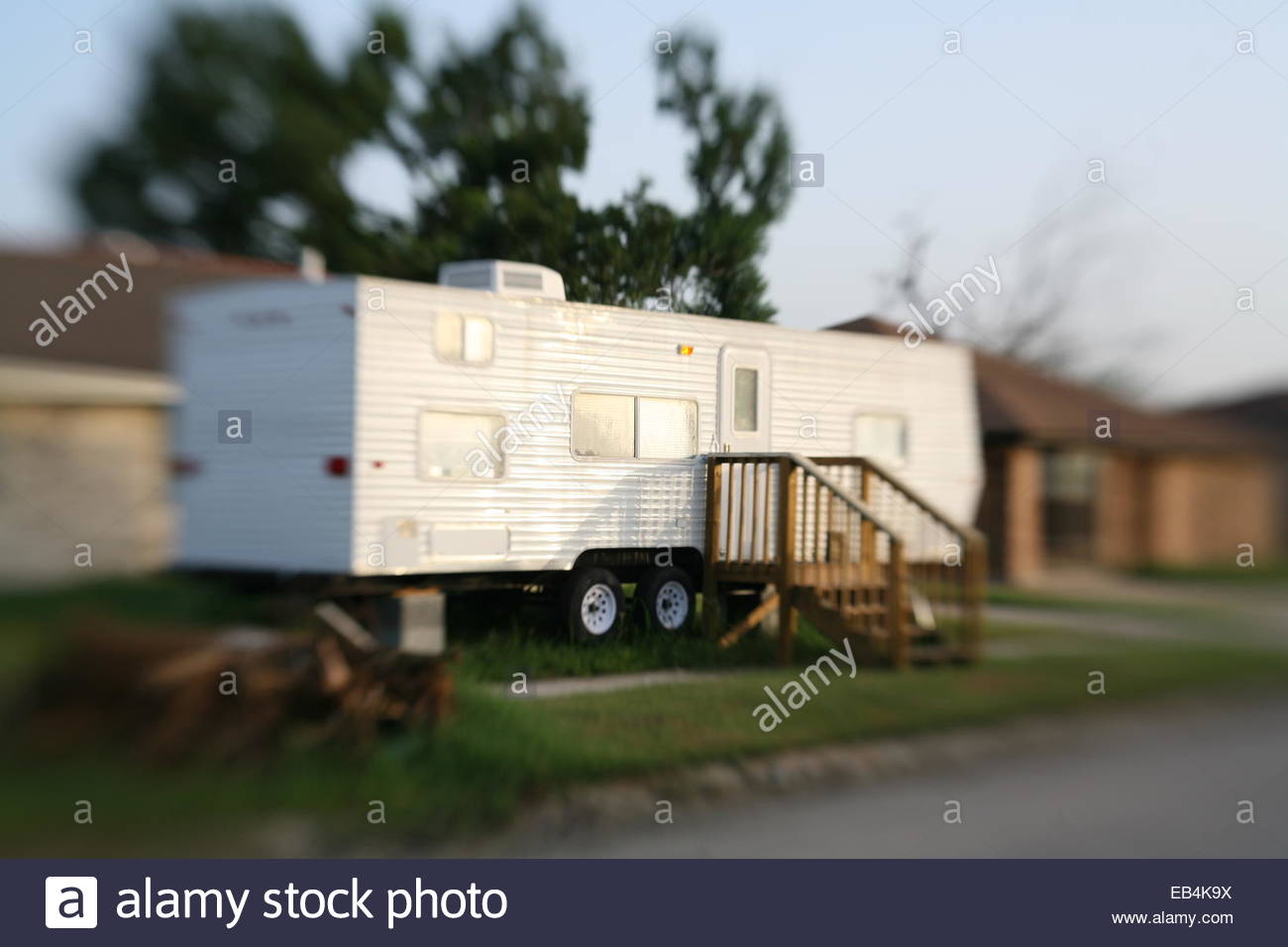 Fema Trailer Stock Photos Fema Trailer Stock Images Alamy