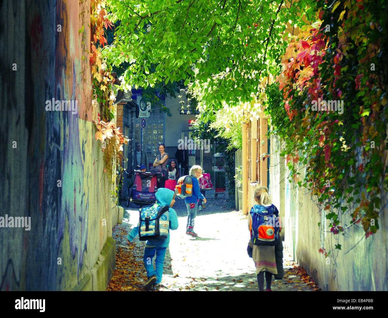 Kids Going Home After School High Resolution Stock Photography and ...