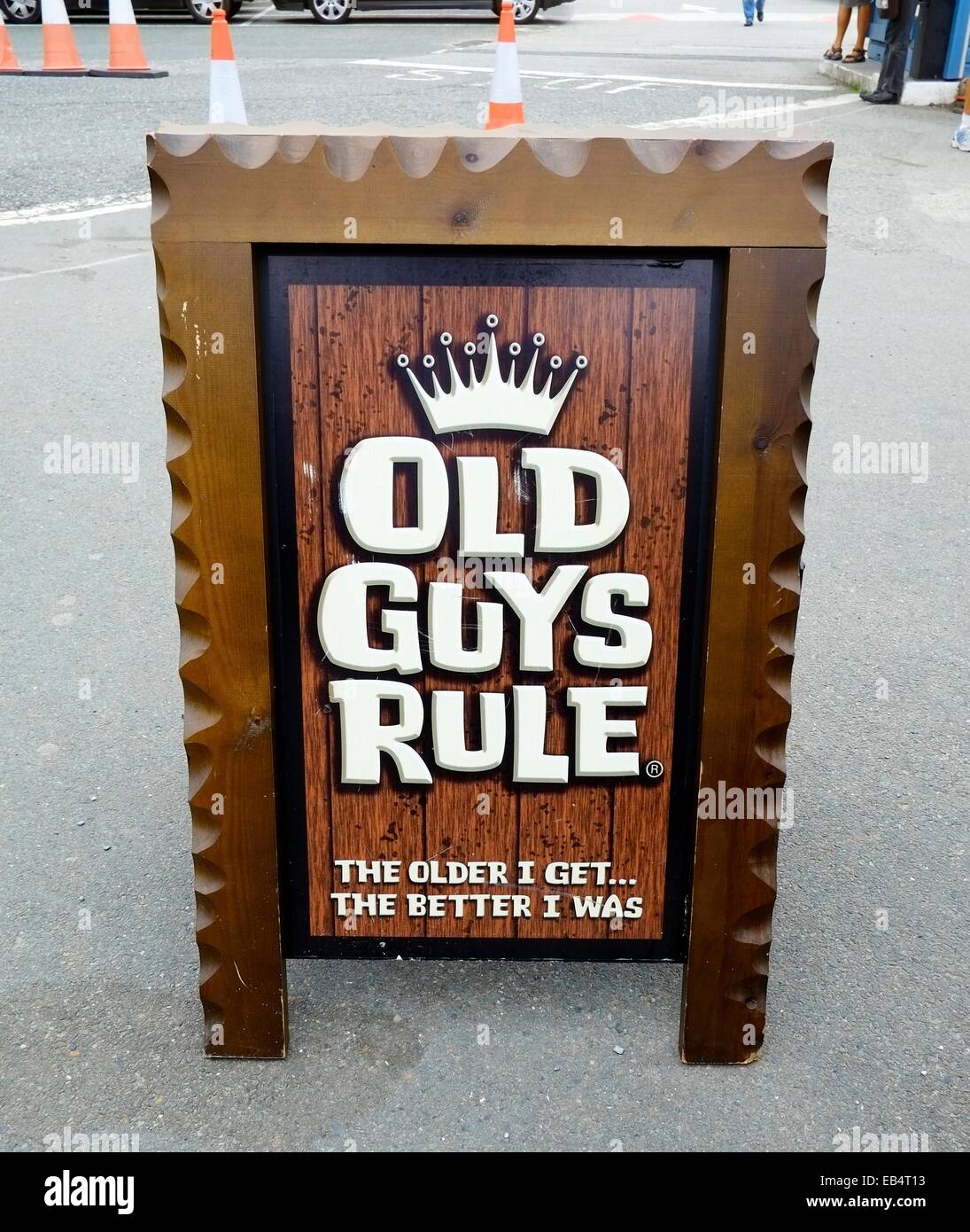 Old Guys Rule License Plates