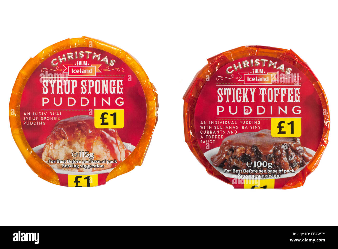 seasonal alternative desserts to the traditional christmas pudding Stock Photo Alamy