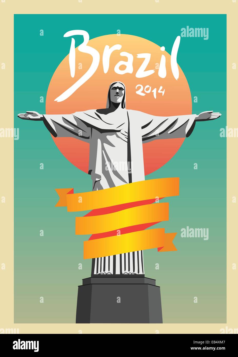 Christ the redeemer vector Stock Vector Image & Art - Alamy